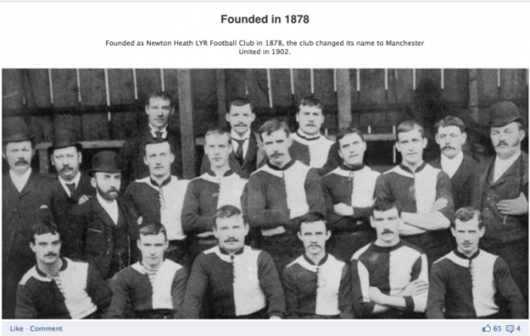 Head näited Facebooki timeline brändilehtedest