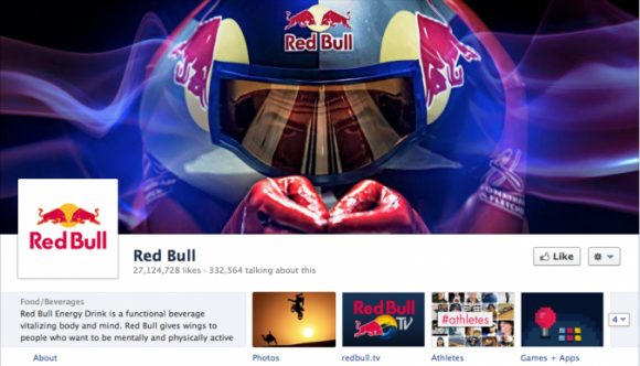 Head näited Facebooki timeline brändilehtedest