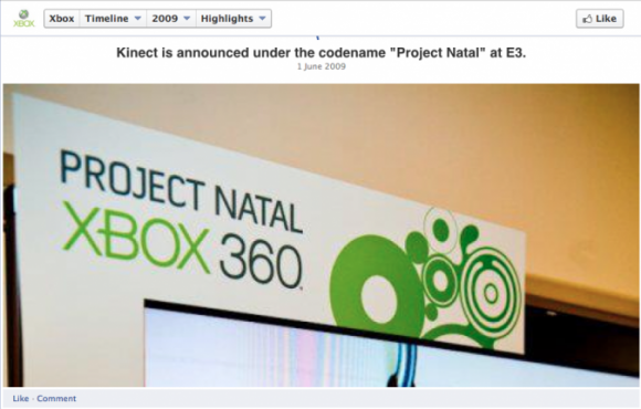 Head näited Facebooki timeline brändilehtedest