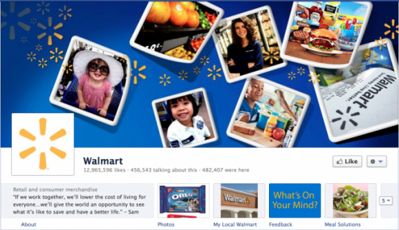 Head näited Facebooki timeline brändilehtedest