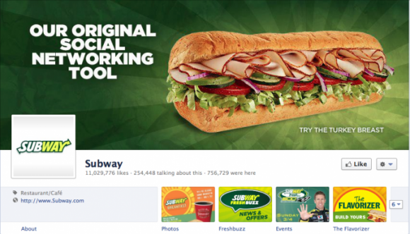 Head näited Facebooki timeline brändilehtedest