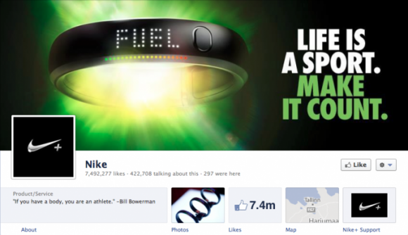 Head näited Facebooki timeline brändilehtedest