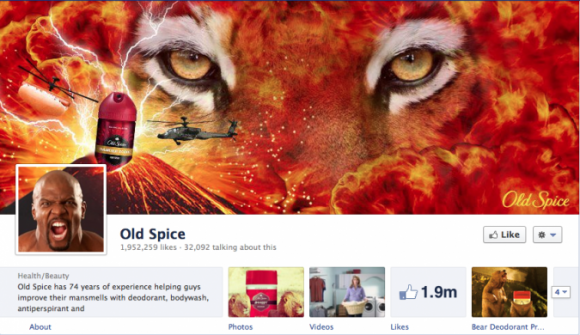 Head näited Facebooki timeline brändilehtedest