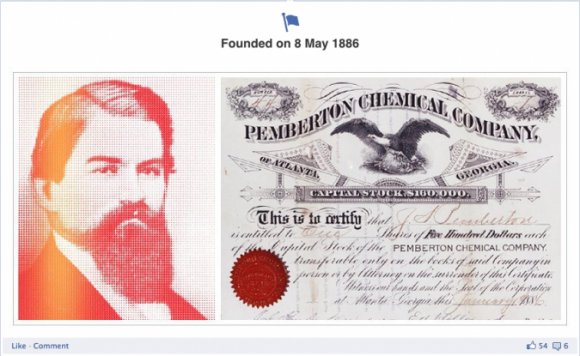 Head näited Facebooki timeline brändilehtedest