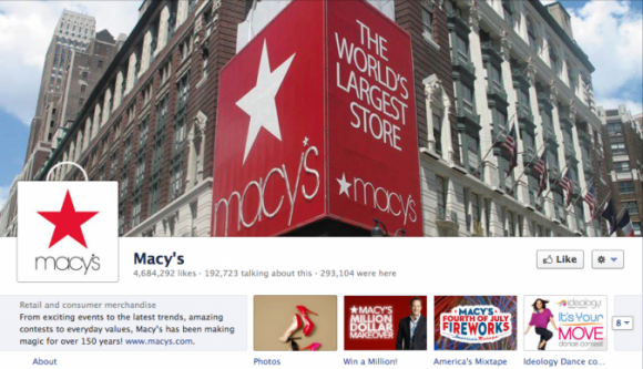 Head näited Facebooki timeline brändilehtedest