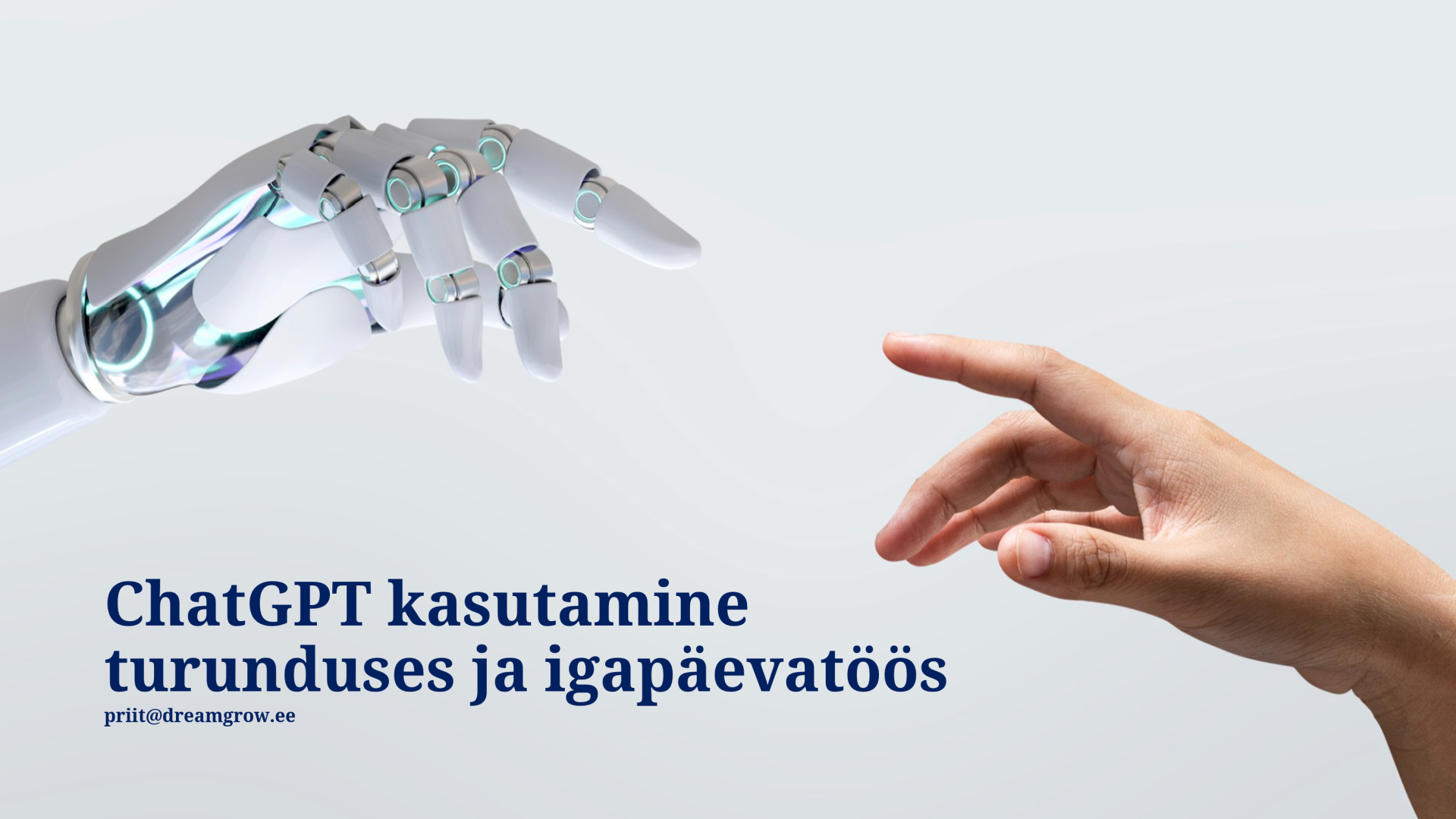 AI chatgpt koolitus