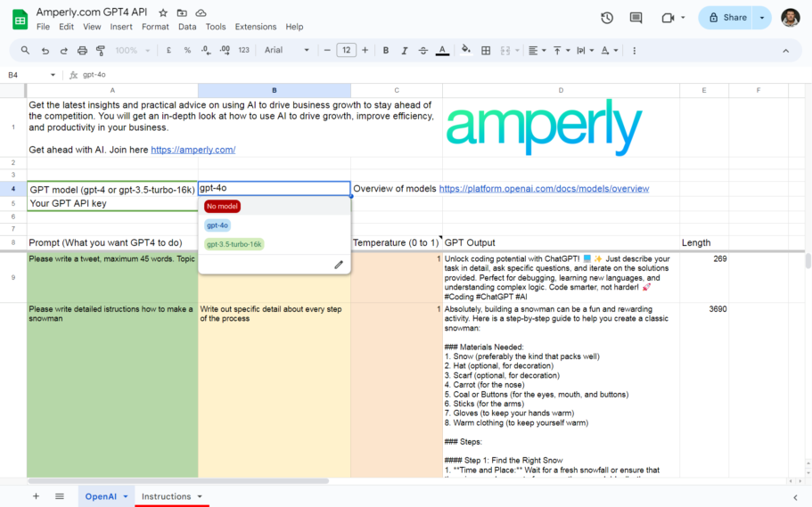 chatgpt google sheets api 240611